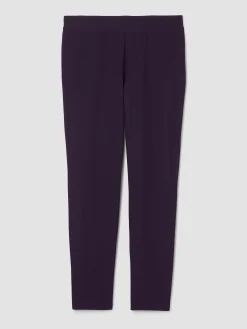 Washable Stretch Crepe Slim Pant