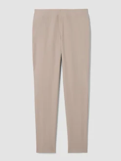 Washable Stretch Crepe Slim Pant