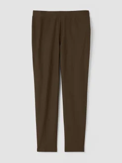 Washable Stretch Crepe Slim Pant