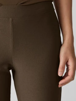 Washable Stretch Crepe Slim Pant