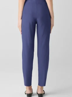 Washable Stretch Crepe Slim Pant