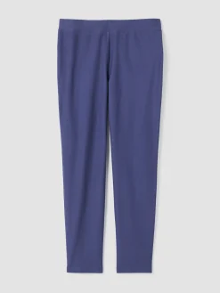 Washable Stretch Crepe Slim Pant