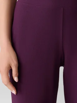 Washable Stretch Crepe Slim Pant