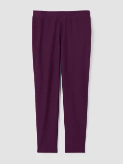 Washable Stretch Crepe Slim Pant