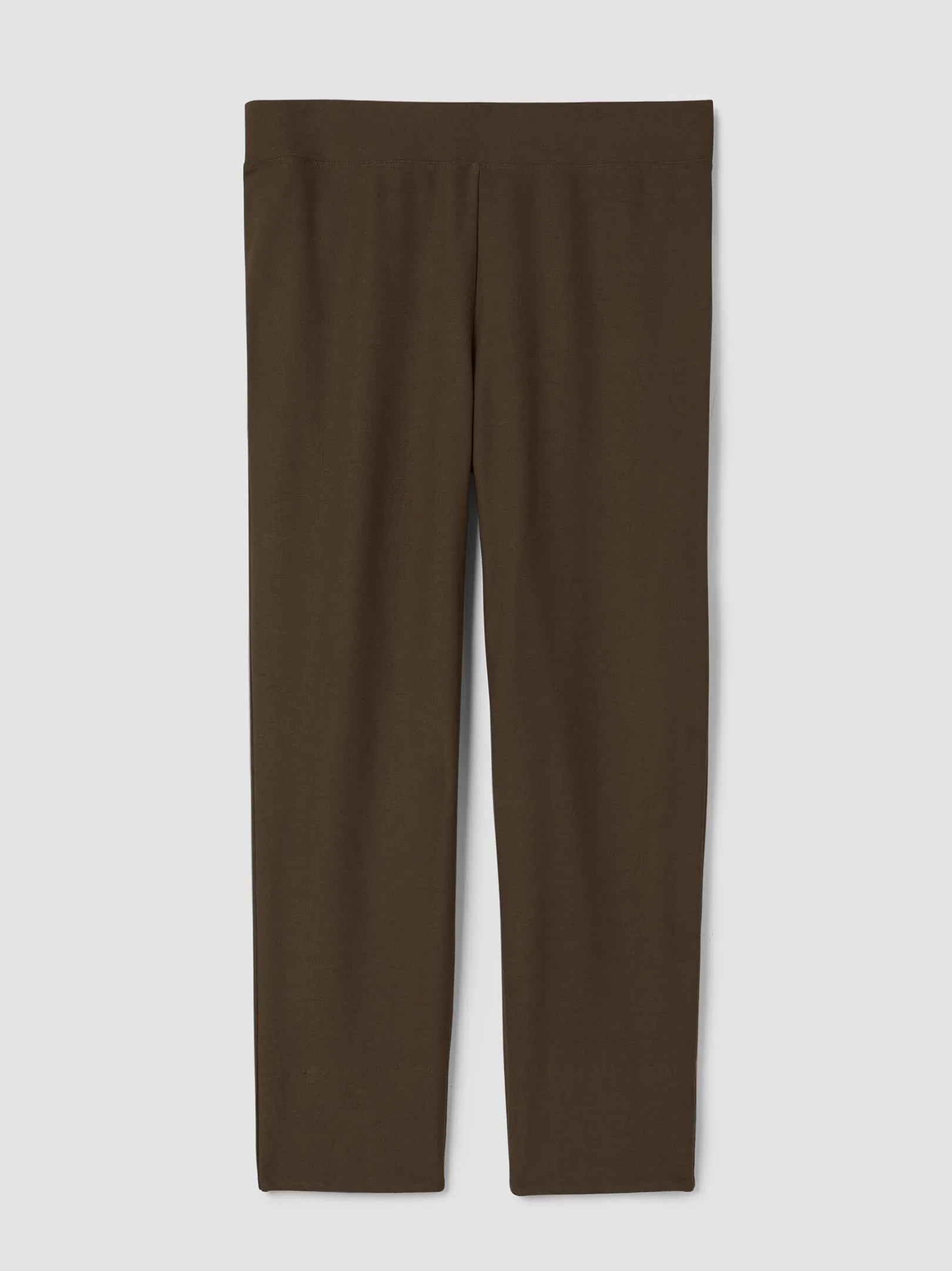 Washable Stretch Crepe Slim Pant