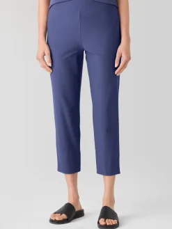 Washable Stretch Crepe Slim Pant
