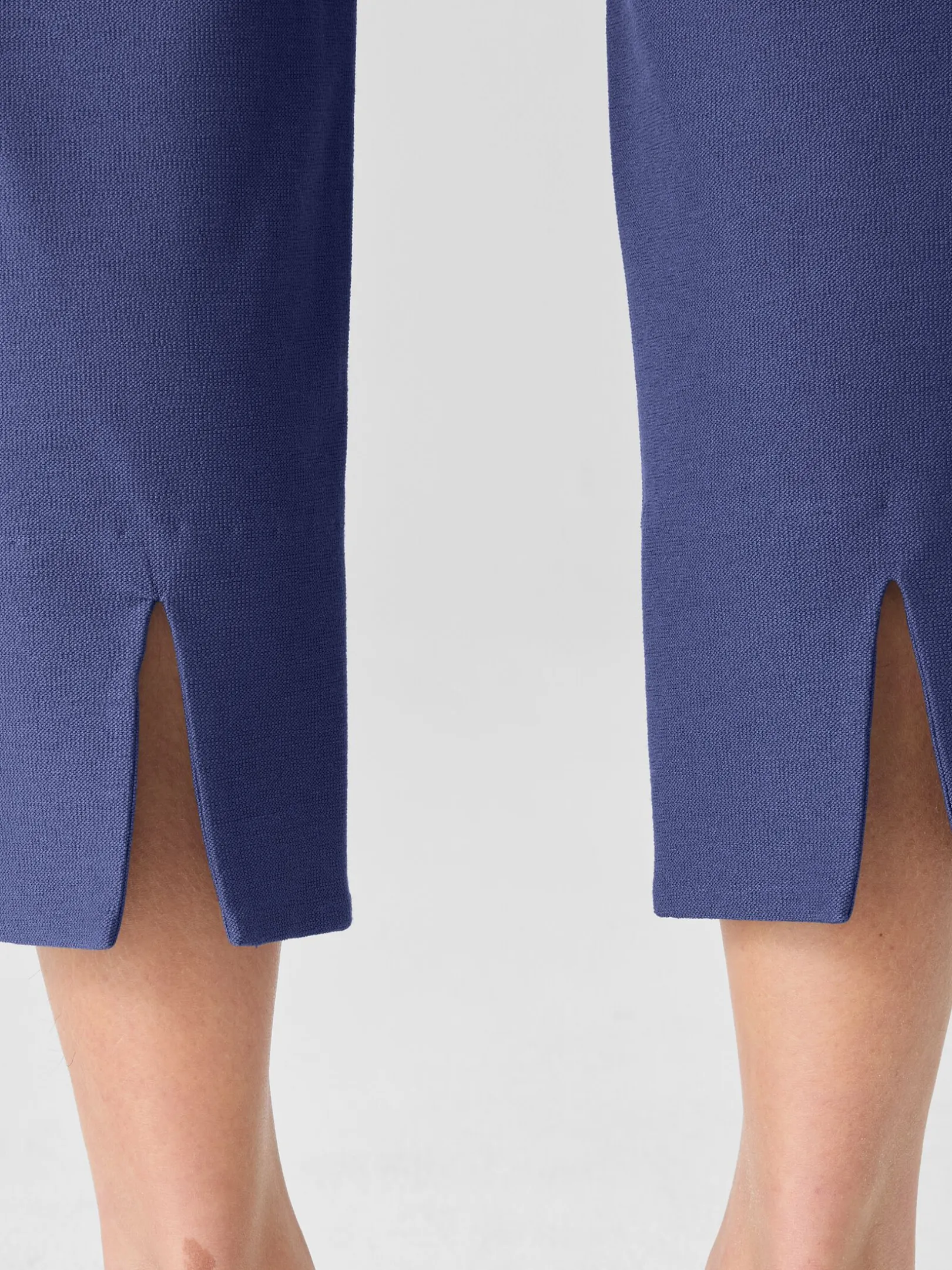 Washable Stretch Crepe Slim Pant