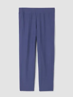 Washable Stretch Crepe Slim Pant