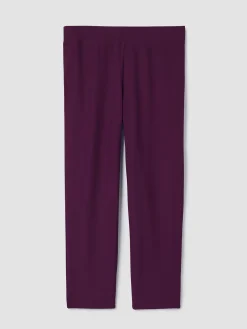 Washable Stretch Crepe Slim Pant
