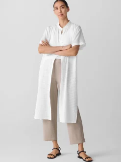 Washable Stretch Crepe Straight Pant