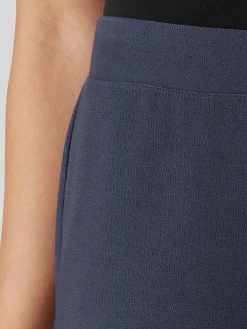 Washable Stretch Crepe Straight Pant