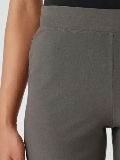 Washable Stretch Crepe Straight Pant