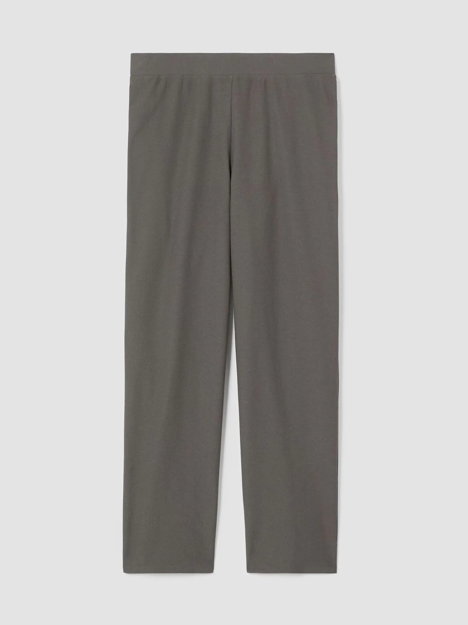 Washable Stretch Crepe Straight Pant