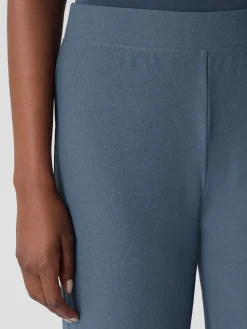 Washable Stretch Crepe Straight Pant