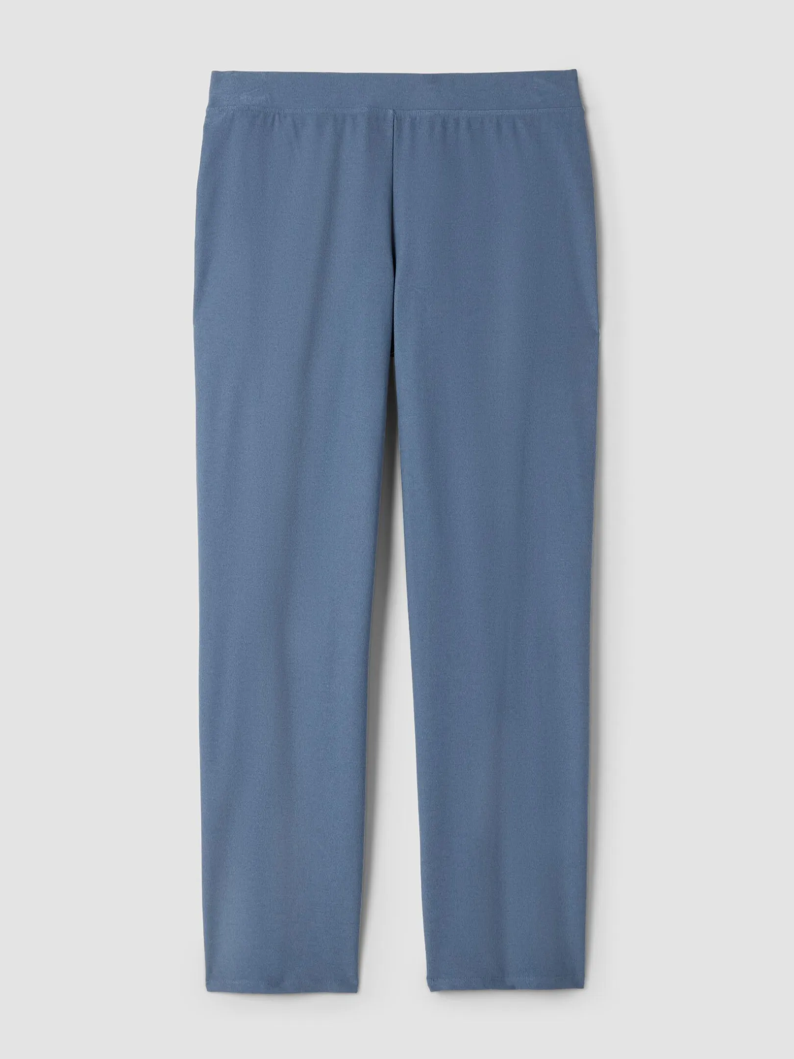 Washable Stretch Crepe Straight Pant