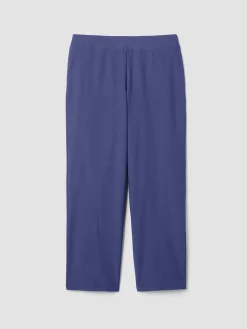 Washable Stretch Crepe Straight Pant