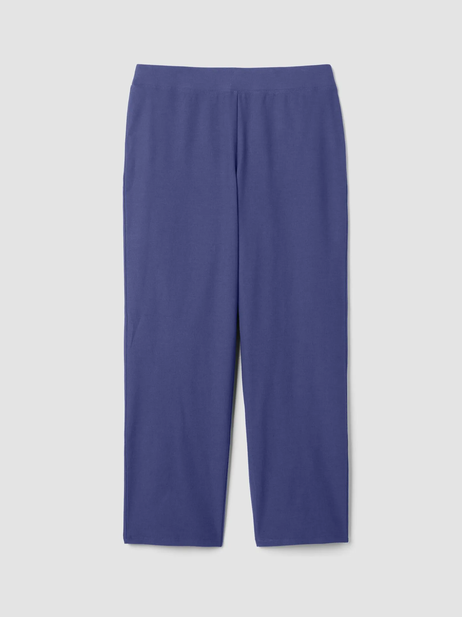 Washable Stretch Crepe Straight Pant