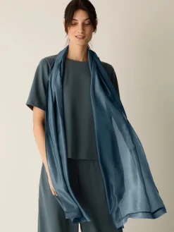 Washed Organic Silk Scarf