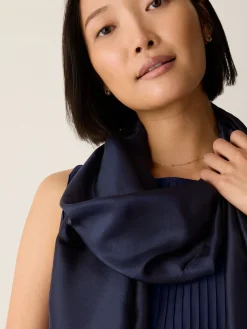 Washed Organic Silk Scarf