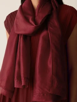 Washed Organic Silk Scarf