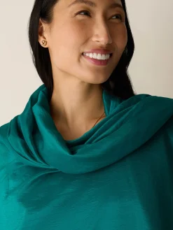 Washed Organic Silk Scarf