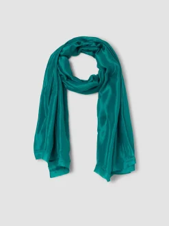Washed Organic Silk Scarf