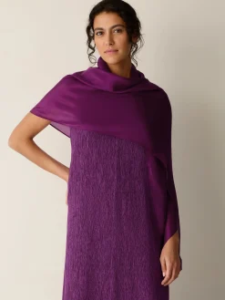 Washed Organic Silk Scarf