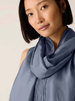 Washed Organic Silk Scarf