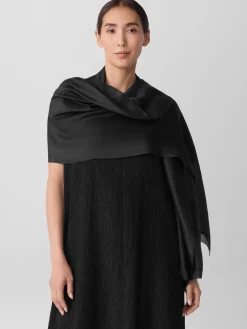 Washed Transitional Silk Scarf