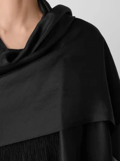 Washed Transitional Silk Scarf