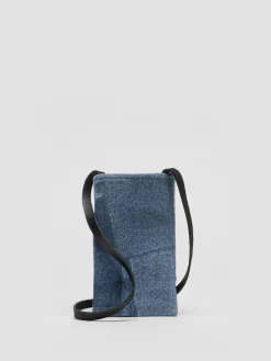Waste No More Denim Phone Pouch
