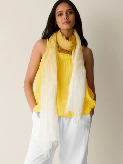 Watercolor Cotton Gauze Scarf